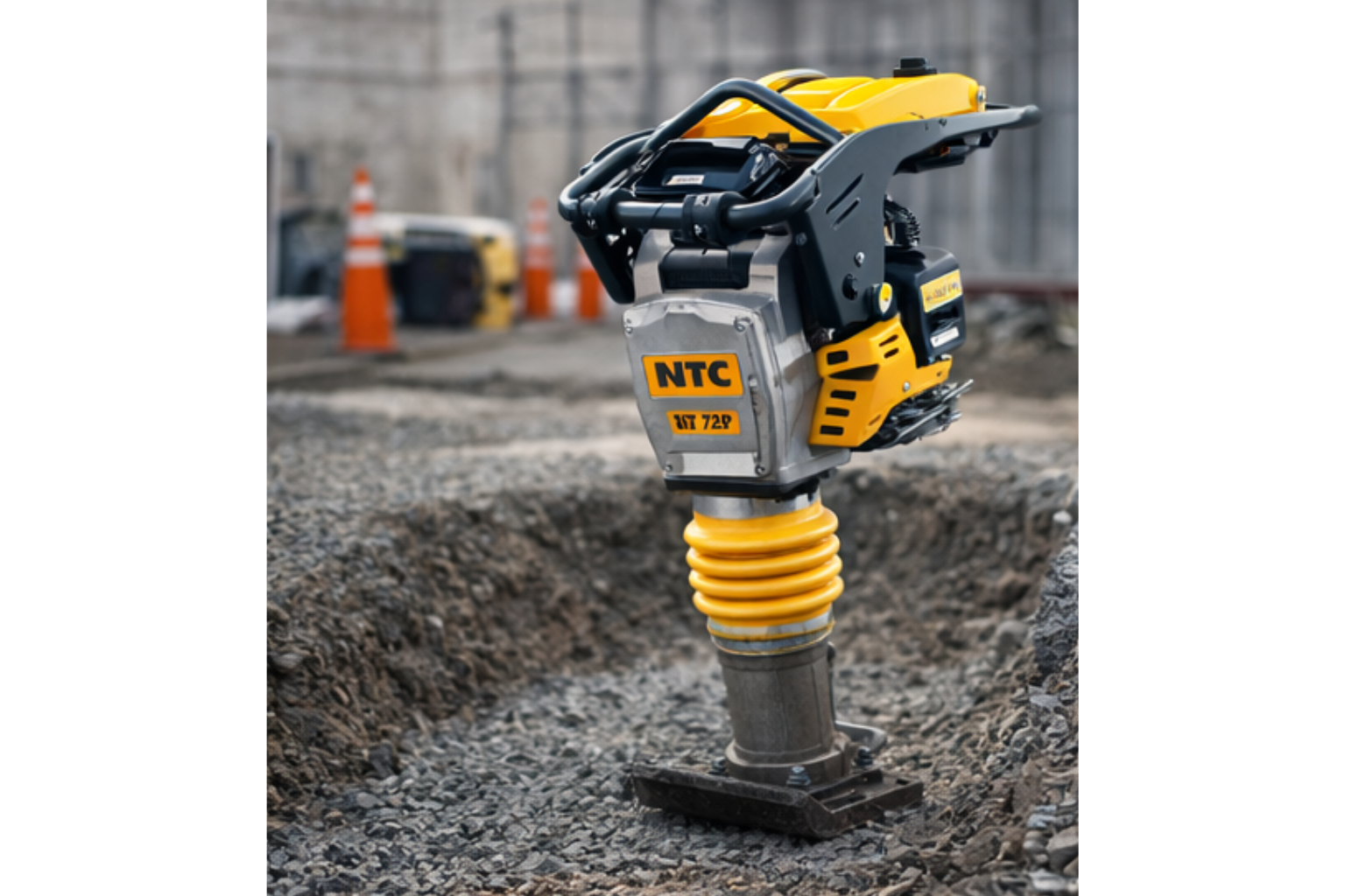 NT-72P-EN  72 Kg Jummber - Rammer